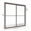 Porte de baignoire Deluxe avec cadre l 56 "x H 58,5"-1199908691-1199908694