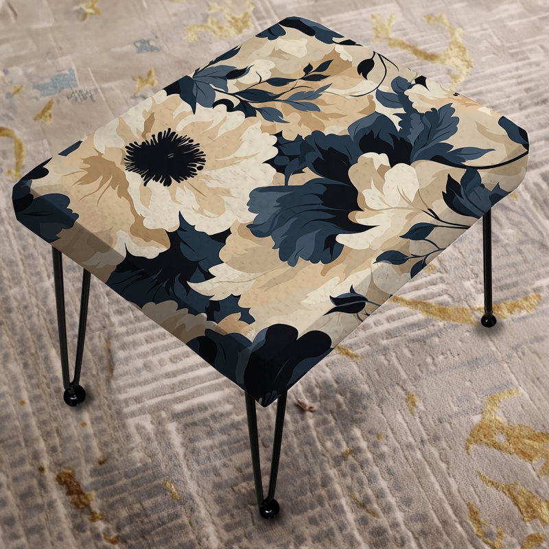 Repose-pieds Floral Tropical Tranquility Vibes III - Floral