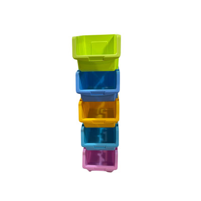 Henriha Stacking Plastic Bin Set