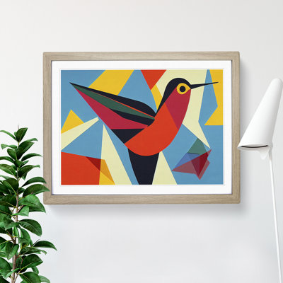 Abstract Hummingbird Vol.2 - Single Picture Frame Print