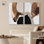 Ensemble de décorations murales « Earth Curves » sur toile, style bohème doré, par Art Remedy, cadre noir, 10 x 15