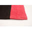 Tapis rouge / noir en laine fait à la main Aeris