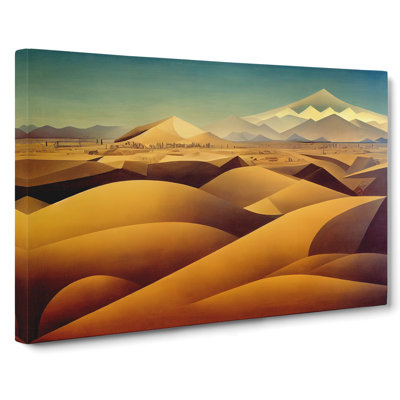 Gorgeous Desert - Wrapped Canvas