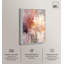 "Hazy Sunset I", reproduction d'art sur toile par Art Remedy, cadre blanc, 36 x 54-1736215511-1736215512