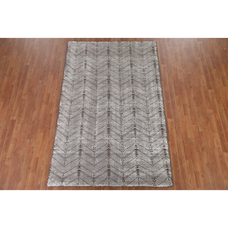 Tapis à chevrons marocain 5 x 8