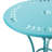 Outdoor 3 Kd Metal - Iron Table & Chairs Powder Coated Shoe Rack-978830873