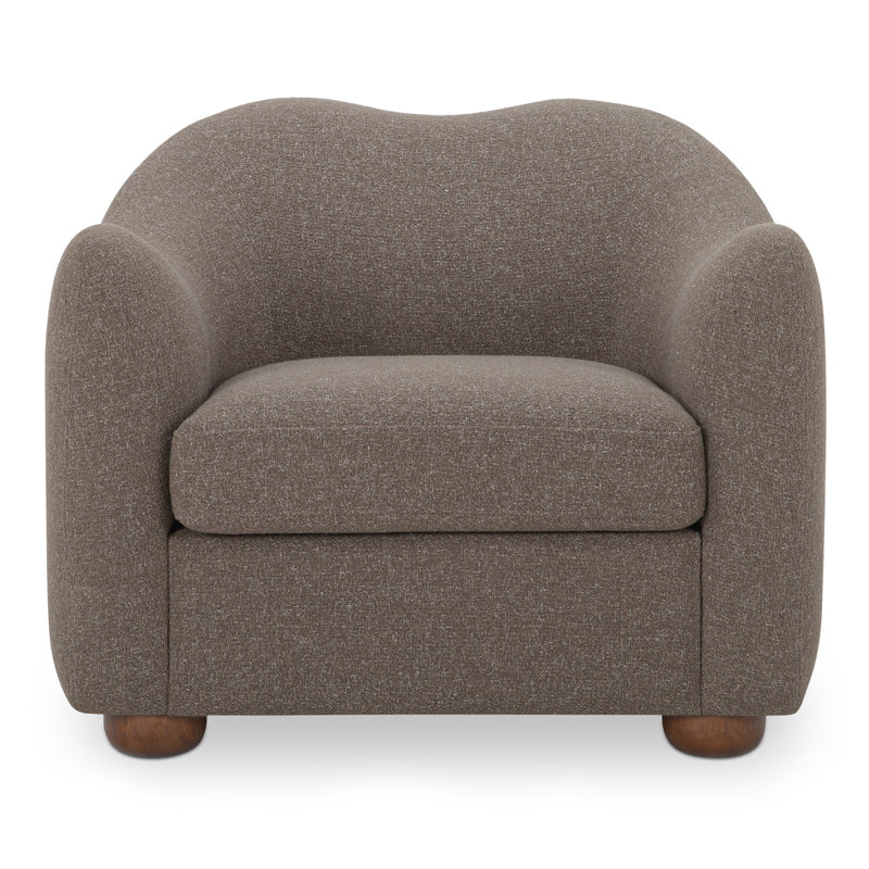 Bria Armchair, Espresso Performance Fabric