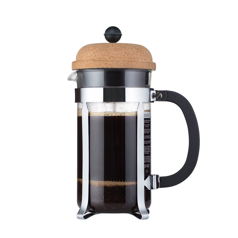 Cafetière Bodum Chambord, 12 oz, Liège / transparent