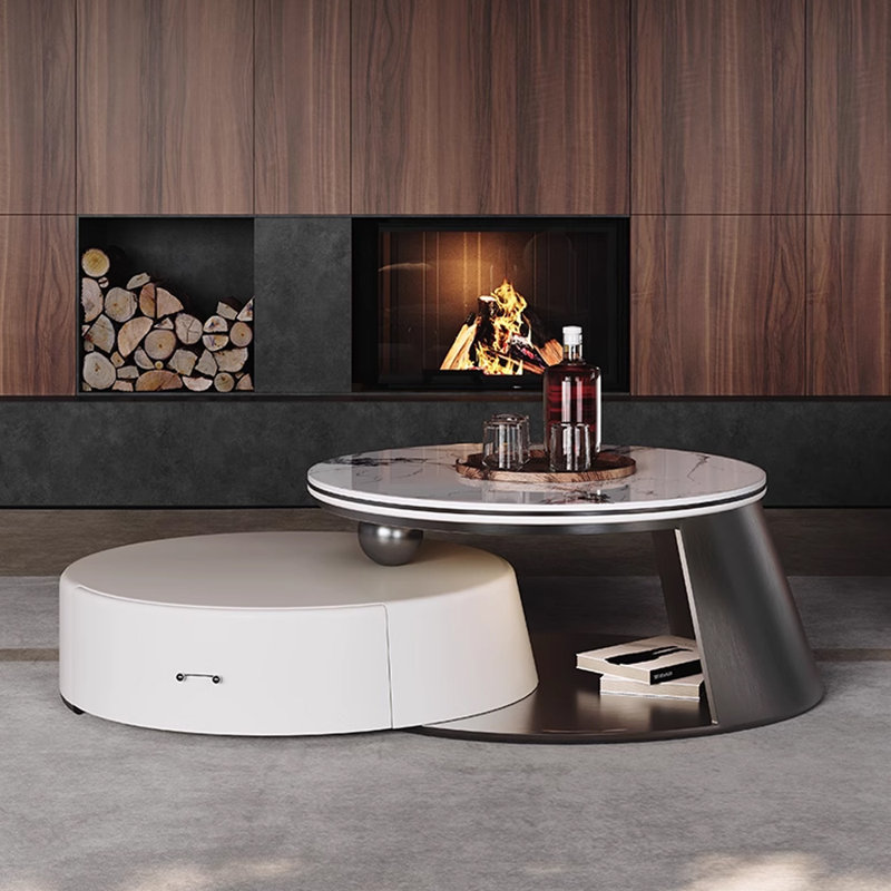 Table basse légère et luxueuse
