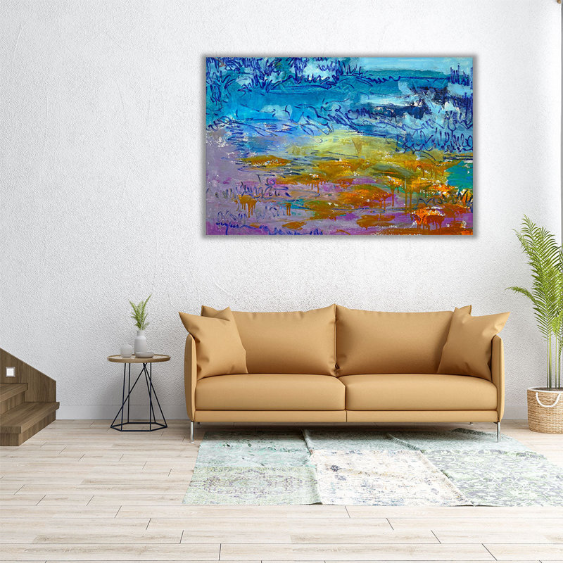 «Dancing Heart», reproduction d'art sur toile, H 20 po x l 30 po
