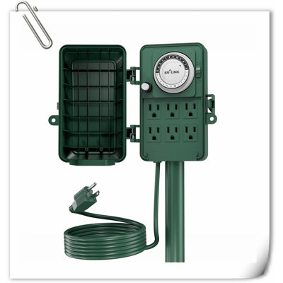 Outdoor Power Stake Timer Waterproof