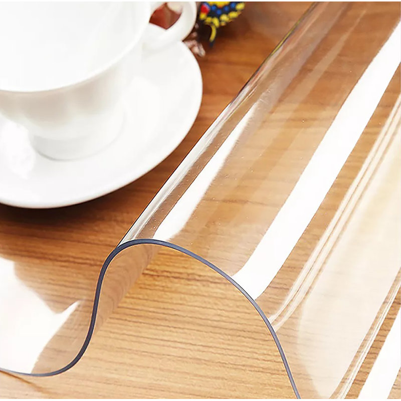 Symple Stuff Aghrunniaght Rectangle Plastic / Vinyl Table Protector ...