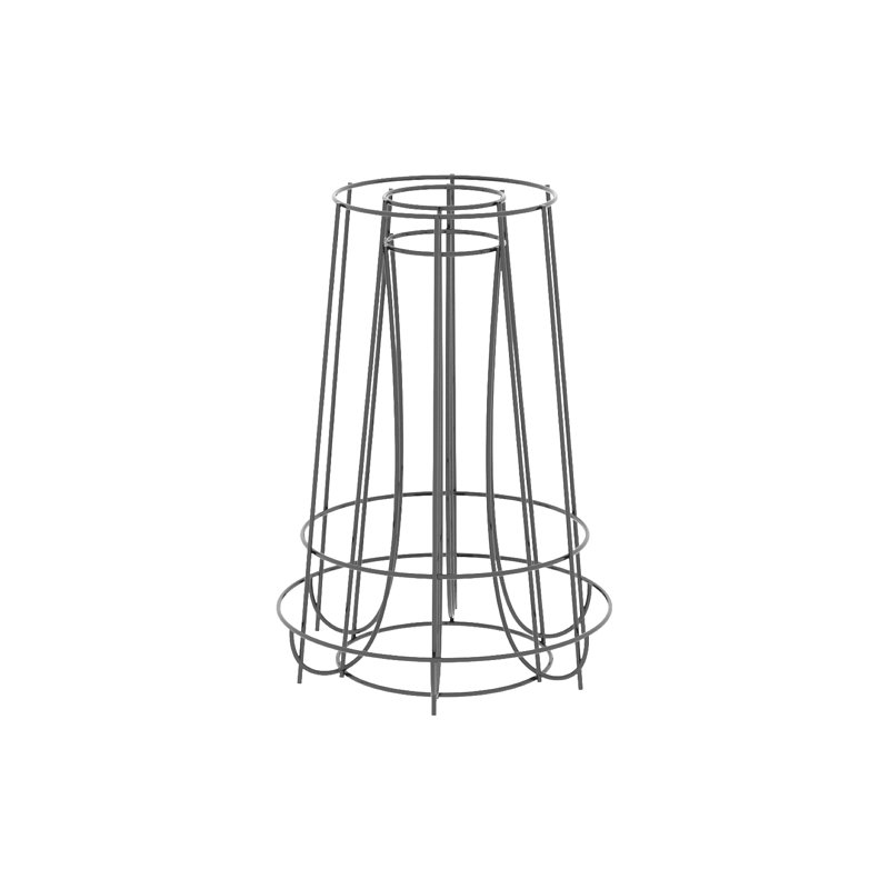 Wilmore Metal Obelisk Plant Support, Raw, 200cm H x 50cm W x 50cm D