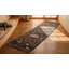 Antique American Hooked Rug Hallway Runner Wool Black