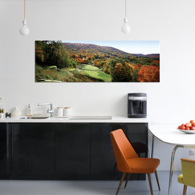" Golf course on a hill, Hawthorne Valley Golf Course, Hawthorne Valley, Salon, Ohio, USA " Color Photography Print