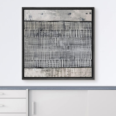 Aquarelle, gris, champ de couleur, formes abstraites, art moderne neutre, décor contemporain minimal