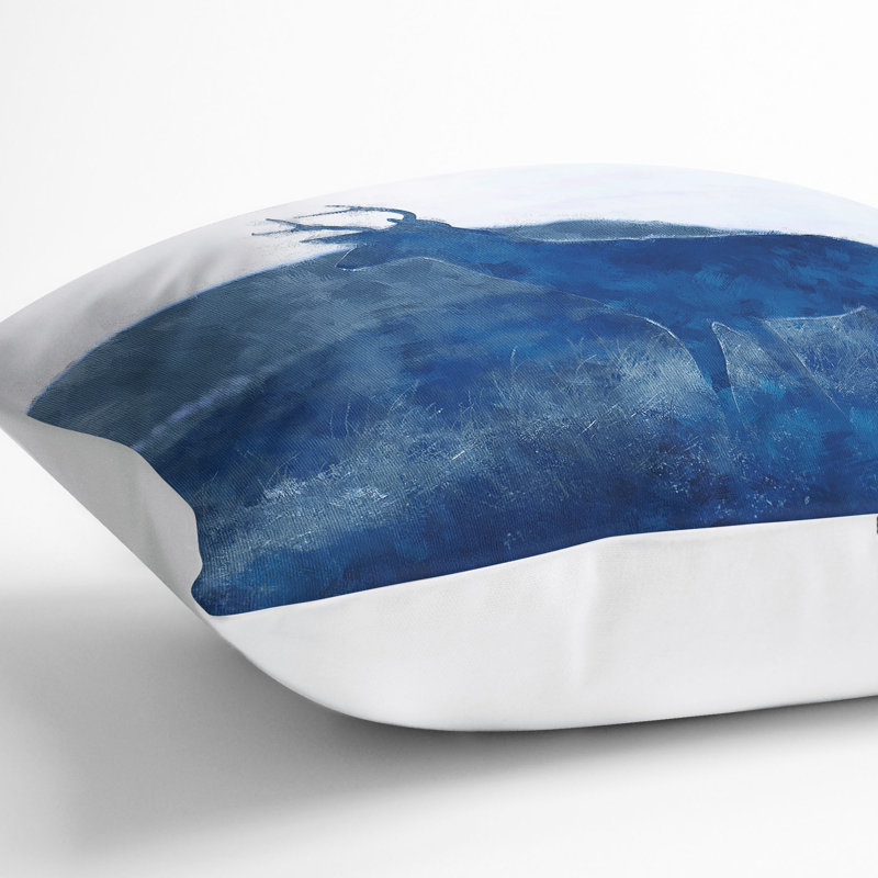 Square Throw Cushion, 40cm H x 40cm W x 15cm D, White