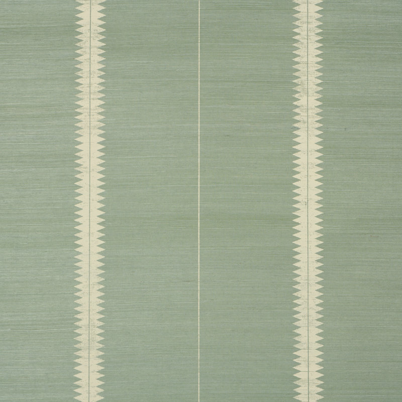 Bristle Striped Paper Wallpaper Roll, Seaglass