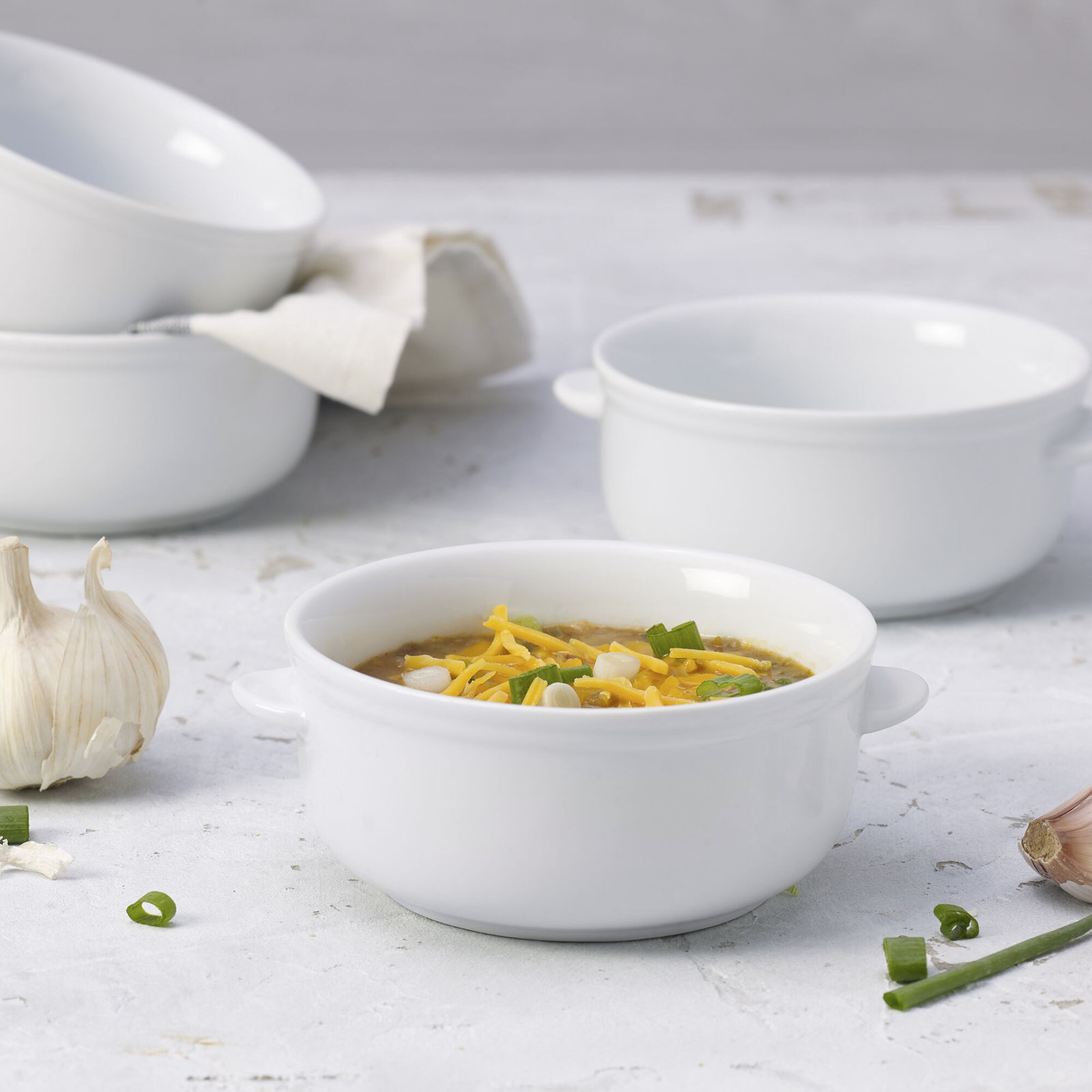 Porcelain Soup Bowl