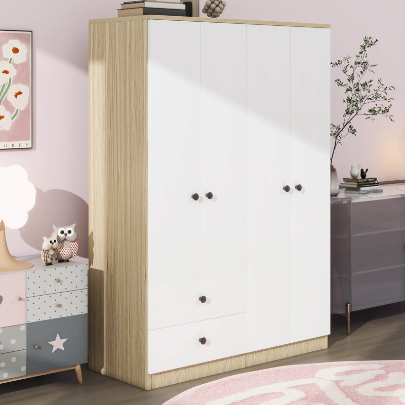 Armoire penderie 4 tiroirs Holman