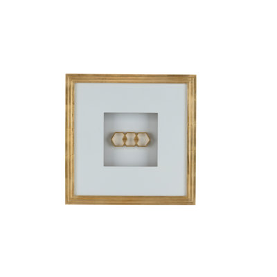 Honeycomb Metal Wall Decor