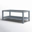 Pine Isle Glass Coffee Table-1825228107