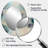 Fundamental Patterns Sacred Geometry VII - Beige Oval Wall Mirror Decor-1912812913