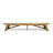 Vinita Outdoor Acacia Wood Chaise Lounge Set , Cushion Included-1594130668-1594157383-1524664327