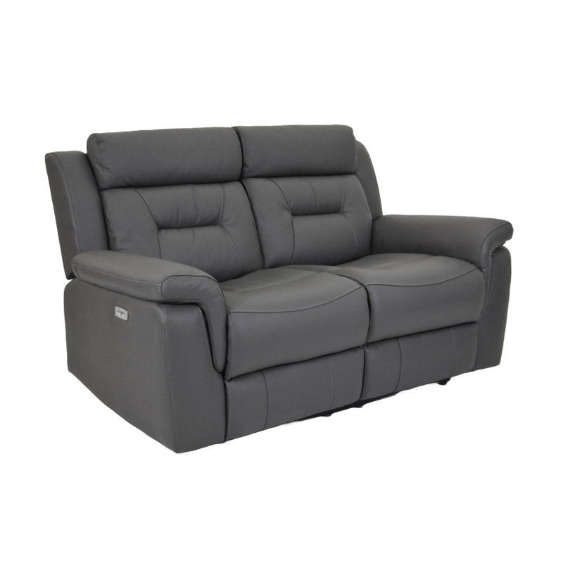 Demea 2 Seater Genuine Leather Electric Recliner