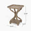LA TABLE D'APPOINT mélange les goûts traditionnels avec le charme intime