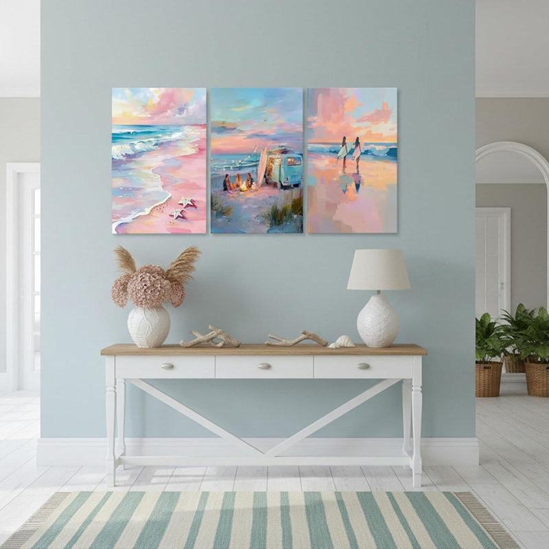 3 Piece Wrapped Canvas Print