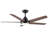 Modern 48''/56'' 5-Blade LED Standard Indoor Ceiling Fan with Remote Control and Light Kit Included-452111344-452111350