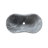 Carrara Gray Natural Marble Bathroom Vessel Sink-123428820