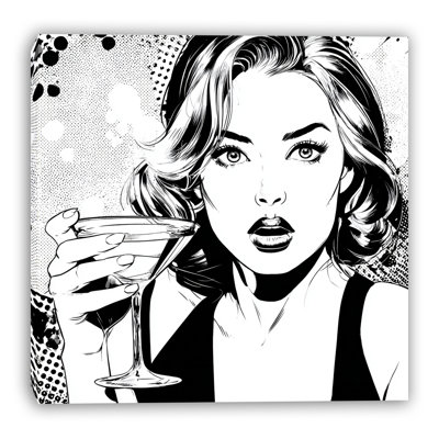 Art moderne moderne sur toile tendue