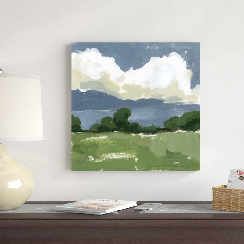 Spring Meadow Study II, H 20 po x l 20 po x P 1,25 po