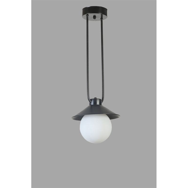 Chandle - Light Pendant, White/Black