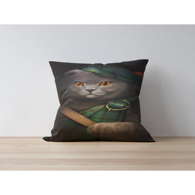 Erbes Cotton Blend Throw Square Pillow Cover