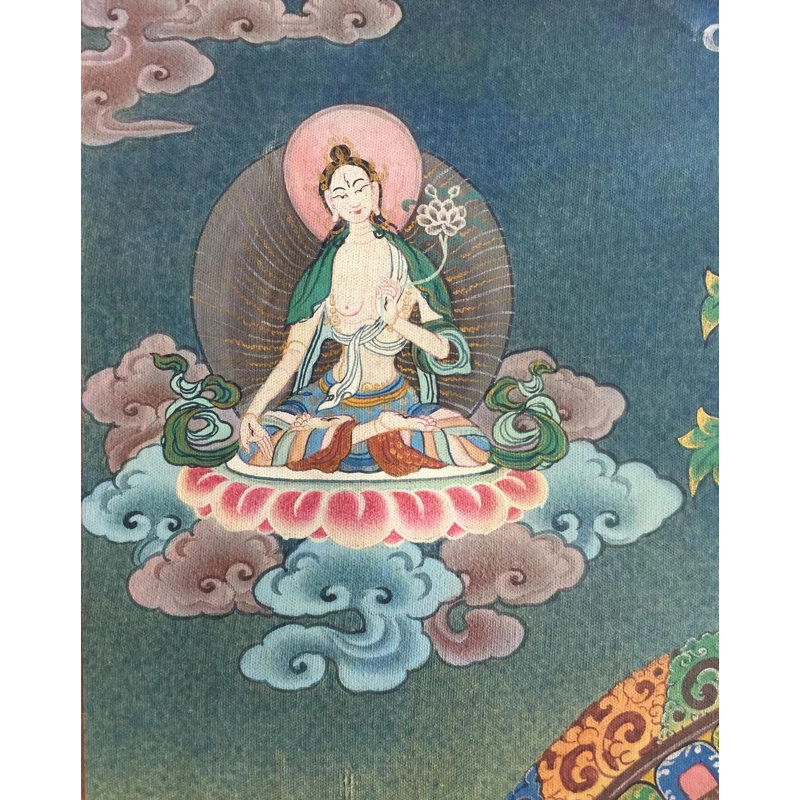 Mandala Thangka (Thangka sans brocart)