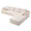 Canapé surdimensionné 131 "sans nuage avec 2 repose-pieds-754816143