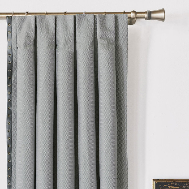 Higgins Room Darkening Curtain, Right, 40" W x 84" L