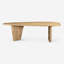 Bureau rectangulaire en bois massif Burlywood-82993506