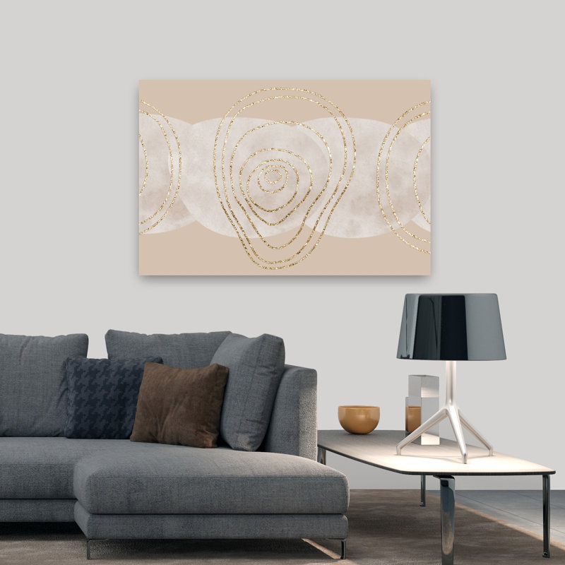 Consistent Abstract Contemporary Art, 32" H x 48" W