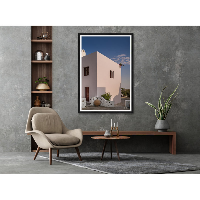 Maison en stuc, Noir, H 54,75 po x l 37,5 po x P 1,5 po