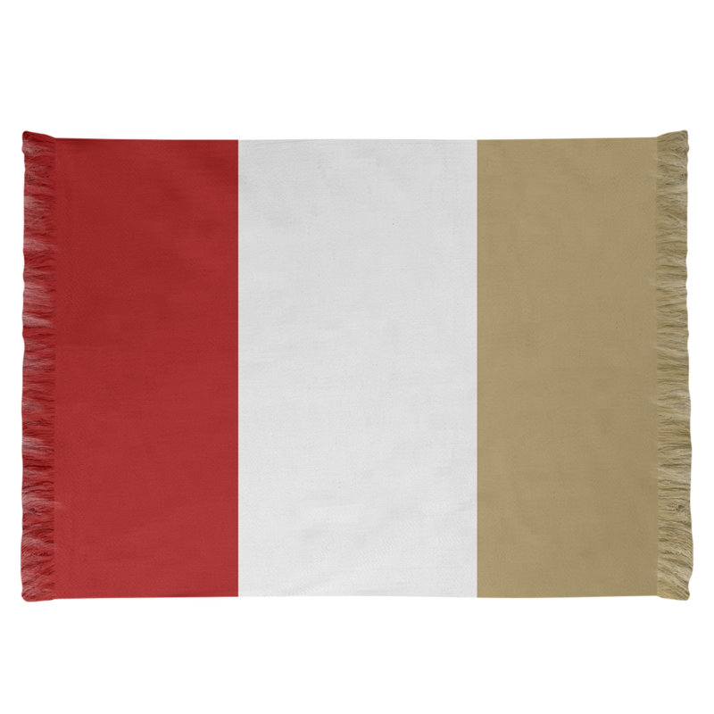 Tapis de salle de football rouge/brun san francisco, Non