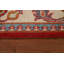 Tapis de couloir géométrique Kazak rouge 3 x 10