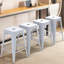 Tabouret de comptoir 24 po avec cadre en métal Juddson, ensemble de 4 tabourets d'intérieur et d'extérieur-1397376350-1428507887