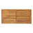 Mccourt 6 - Person Acacia Wicker Patio Dining Set with Rectangular Table