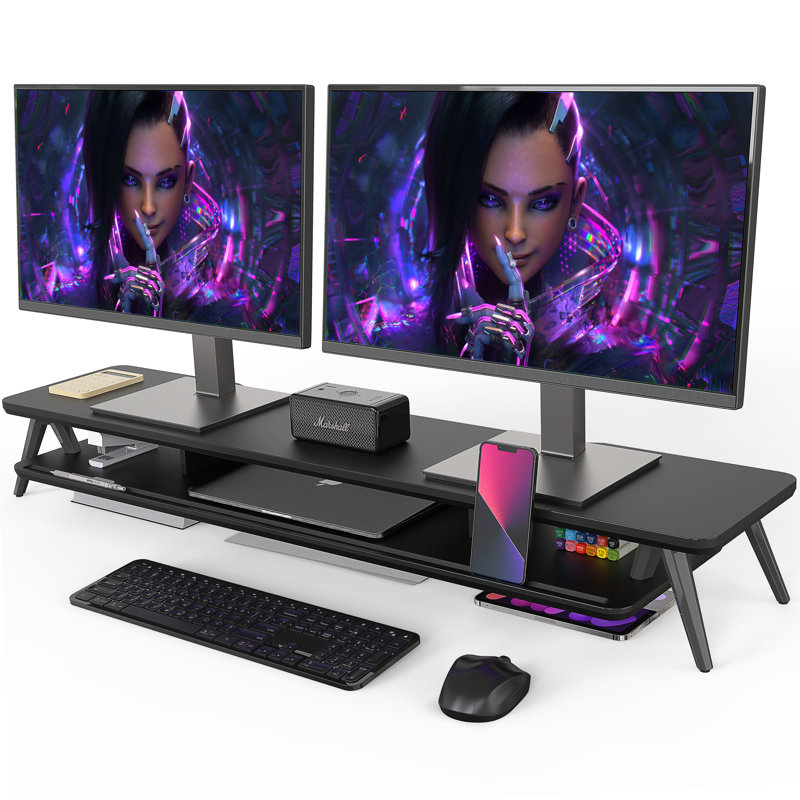 Monitor Stand, Black