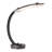 Glissade LED Table Lamp - Clear Textured Glass Shade-87174285