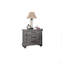 Contemporary Modern Look 1Pc Nightstand Storage Space Bedside Table Bedroom Furniture